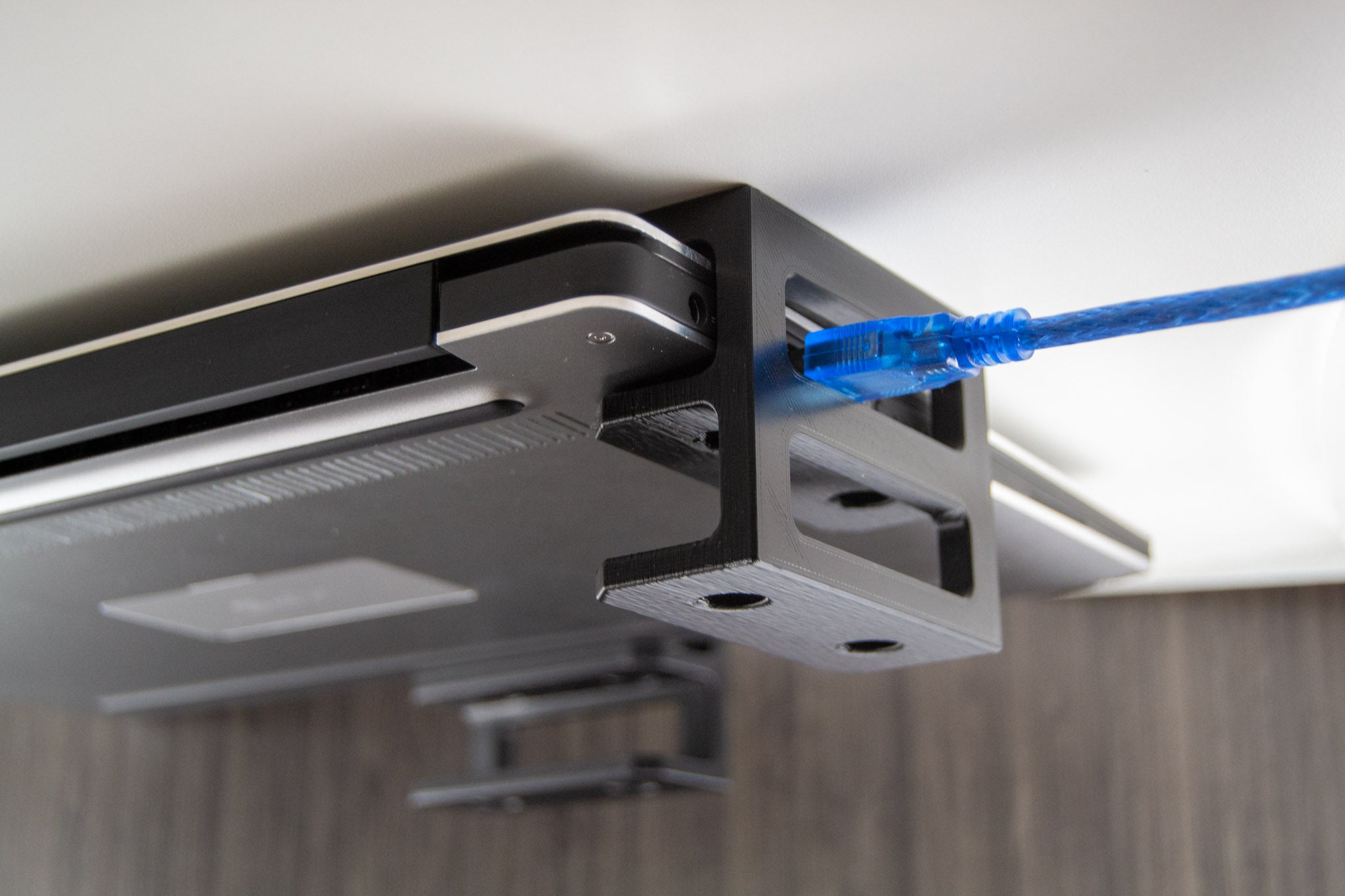 Under Desk Double Decker Laptop Mount – Section117Design