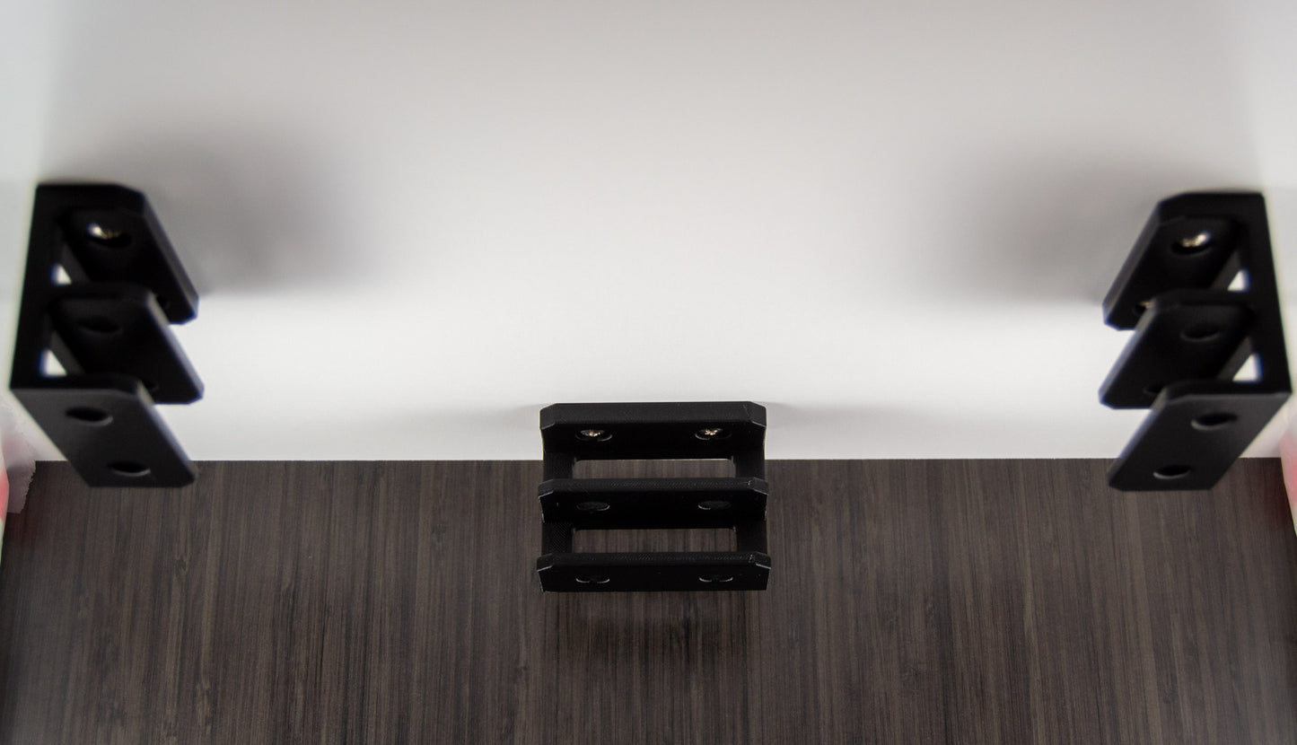 Under Desk Double Decker Laptop Mount