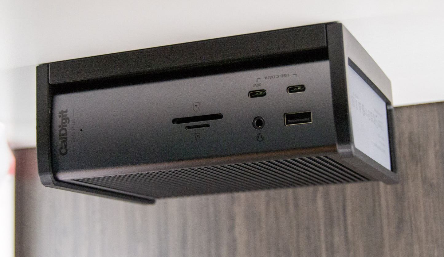 Mount for CalDigit TS5 Plus - Under Desk Mount