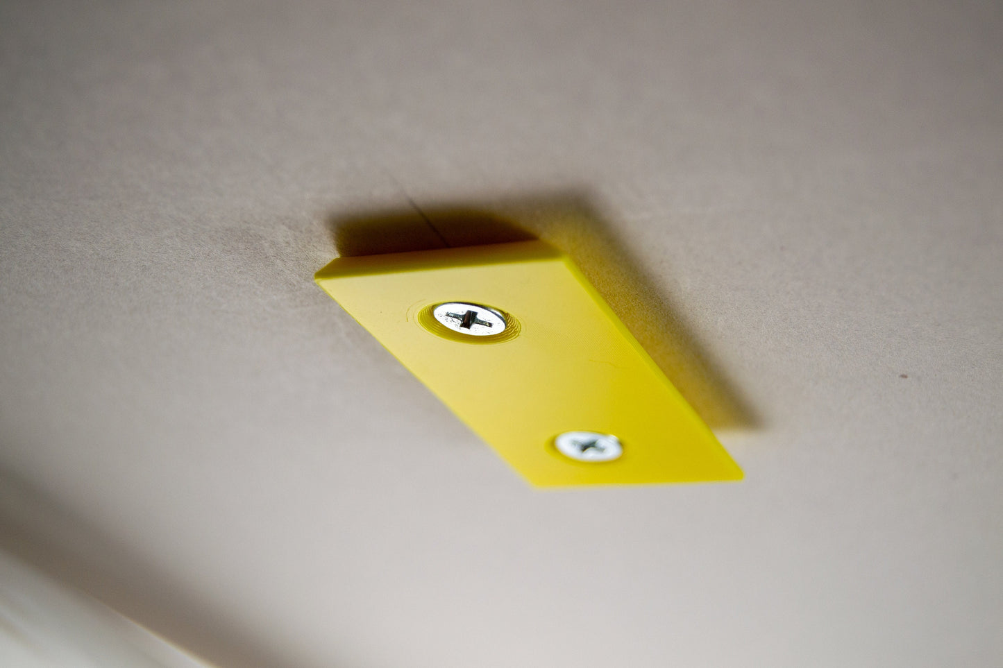 Laptop Under Desk Mount - Hidden Screws with Foam Protection
