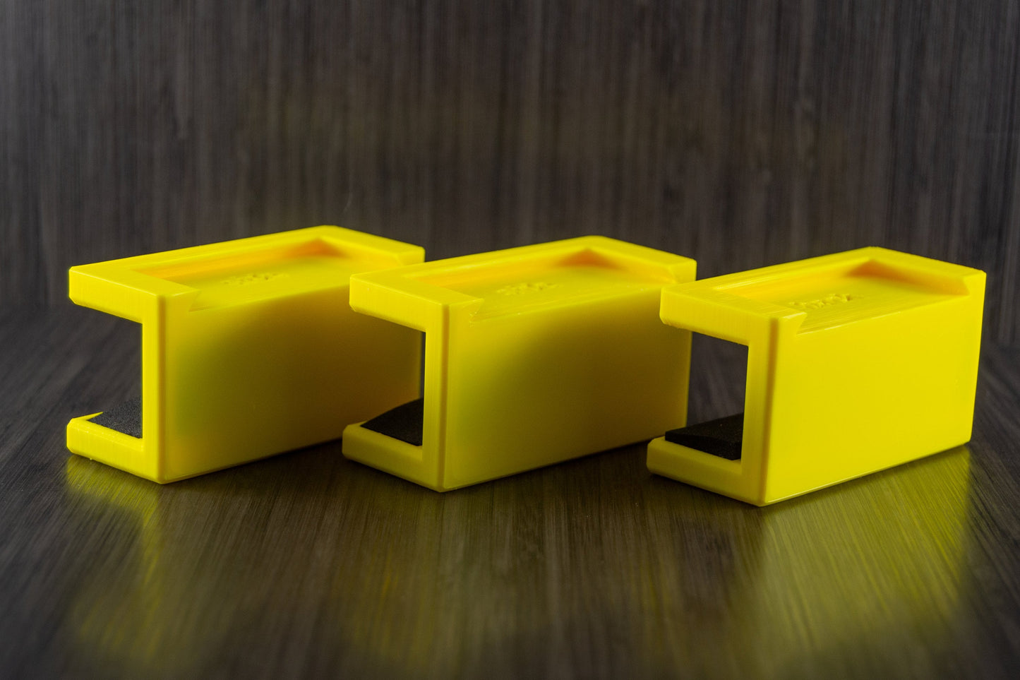Laptop Under Desk Mount - Hidden Screws with Foam Protection