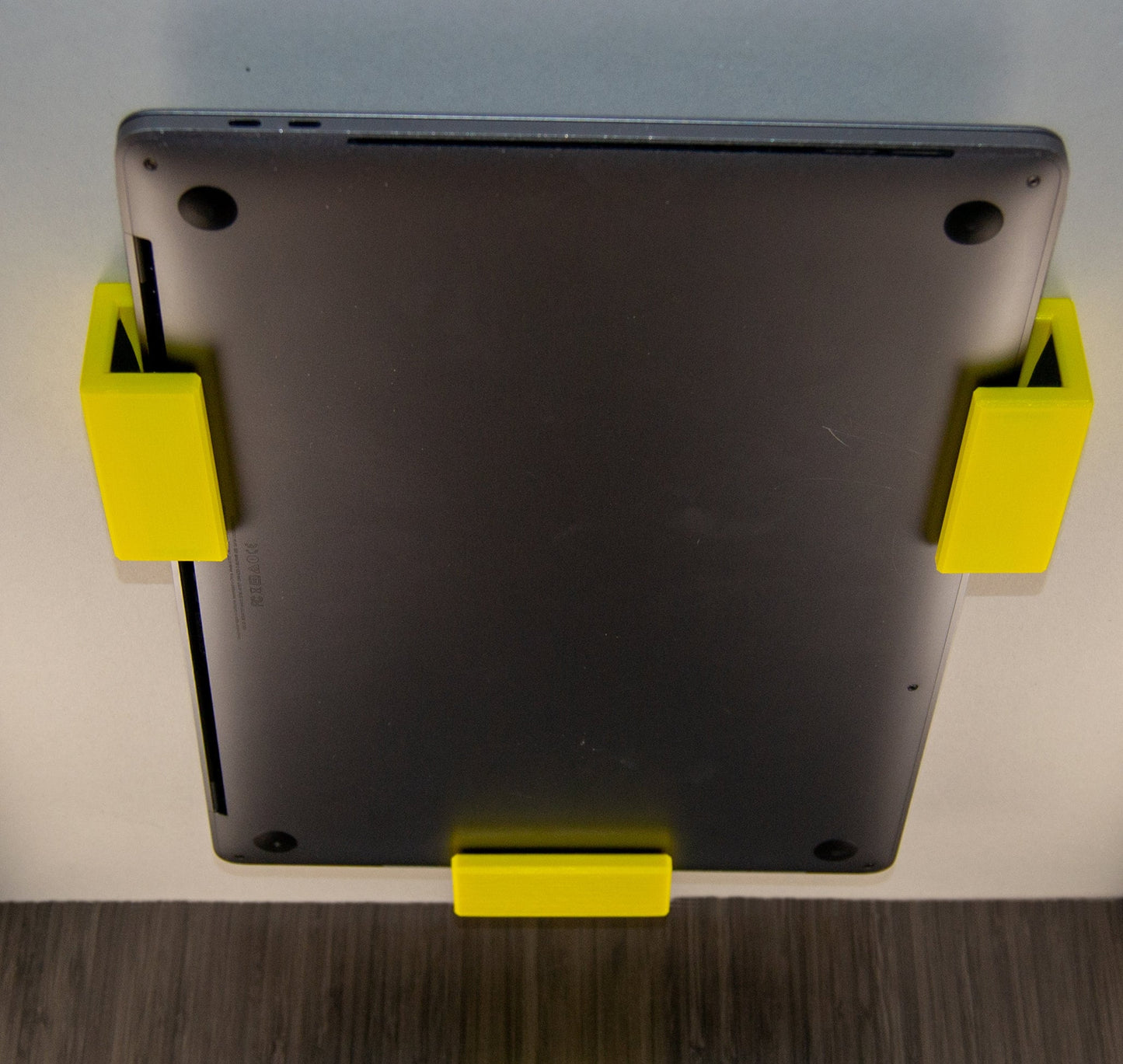 Laptop Under Desk Mount - Hidden Screws with Foam Protection