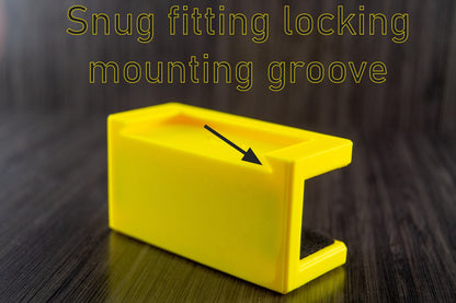 Laptop Under Desk Mount - Hidden Screws with Foam Protection
